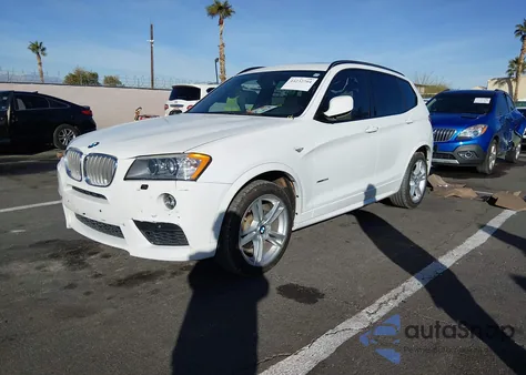 2014 BMW X3 xDrive35I из США, поврежденный, VIN 5UXWX7C52EL984813